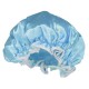 Dušo kepurėlė ir turbanas plaukams Be Osom Shower Cap & Hair Turban Aquamarine
