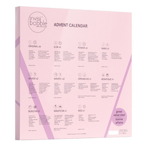 Advento kalendorius Invisibobble Advent Calendar 2021 24 Days Of Hair Loving