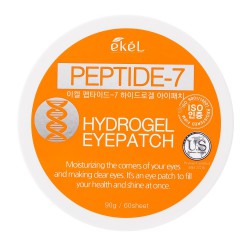 Paakių padeliai su su peptidais EKEL Peptide-7 Hydrogel Eyepatch 90 g. 60vnt.