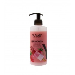 Aromatinis plaukų šampūnas braškių ir ledų kvapo Yunsey Strawberry Cream 400ml
