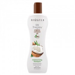 Drėkinamasis šampūnas su organišku kokosų aliejumi Biosilk Silk Therapy With Organic Coconut Oil 355ml