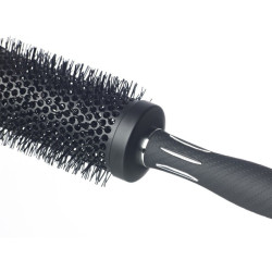 Keramikinis plaukų šepetys tiesinimui ir garbanojimui Kent Salon Curling, Straightening & Speed Styling Brush 44mm