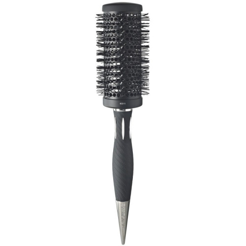 Keramikinis plaukų šepetys tiesinimui ir garbanojimui Kent Salon Curling, Straightening & Speed Styling Brush 44mm