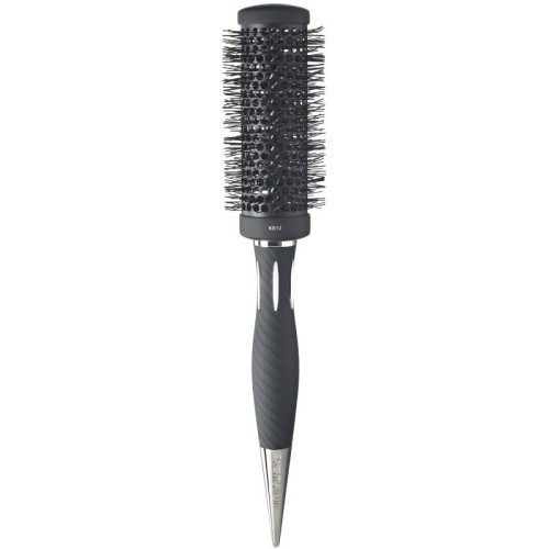 Keramikinis plaukų šepetys tiesinimui ir garbanojimui Kent Salon Curling, Straightening & Speed Styling Brush 44mm