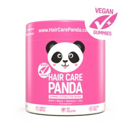 Hair Care Panda Maisto papildas plaukų priežiūrai Hair Care Panda 60 guminukų