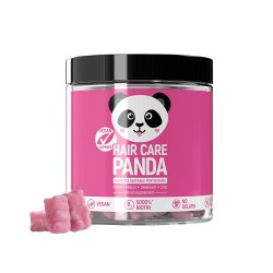 Maisto papildas plaukų priežiūrai Hair Care Panda 60 guminukų