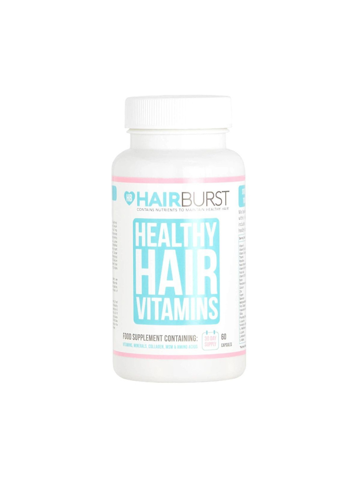 Maisto papildas plaukams Hairburst Healthy Hair Vitamins 60 kapsulių