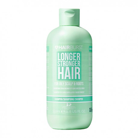 Šampūnas riebiai galvos odai ir plaukų šaknims Hairburst Shampoo For Oily Scalp And Roots 350ml