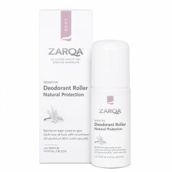 Natūralus apsauginis rutulinis dezodorantas ZARQA Deodorant Roller 50 ml