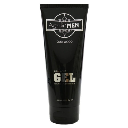 Plaukų formavimo priemonė/gelis vyrams Agadir Men Oud Wood Firm Hold Gel 198 ml