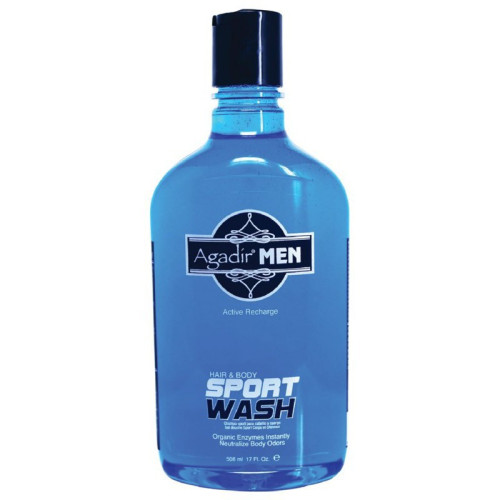 Šampūnas ir kūno prausiklis vyrams Agadir Men Hair & Body Sport Wash 508 ml