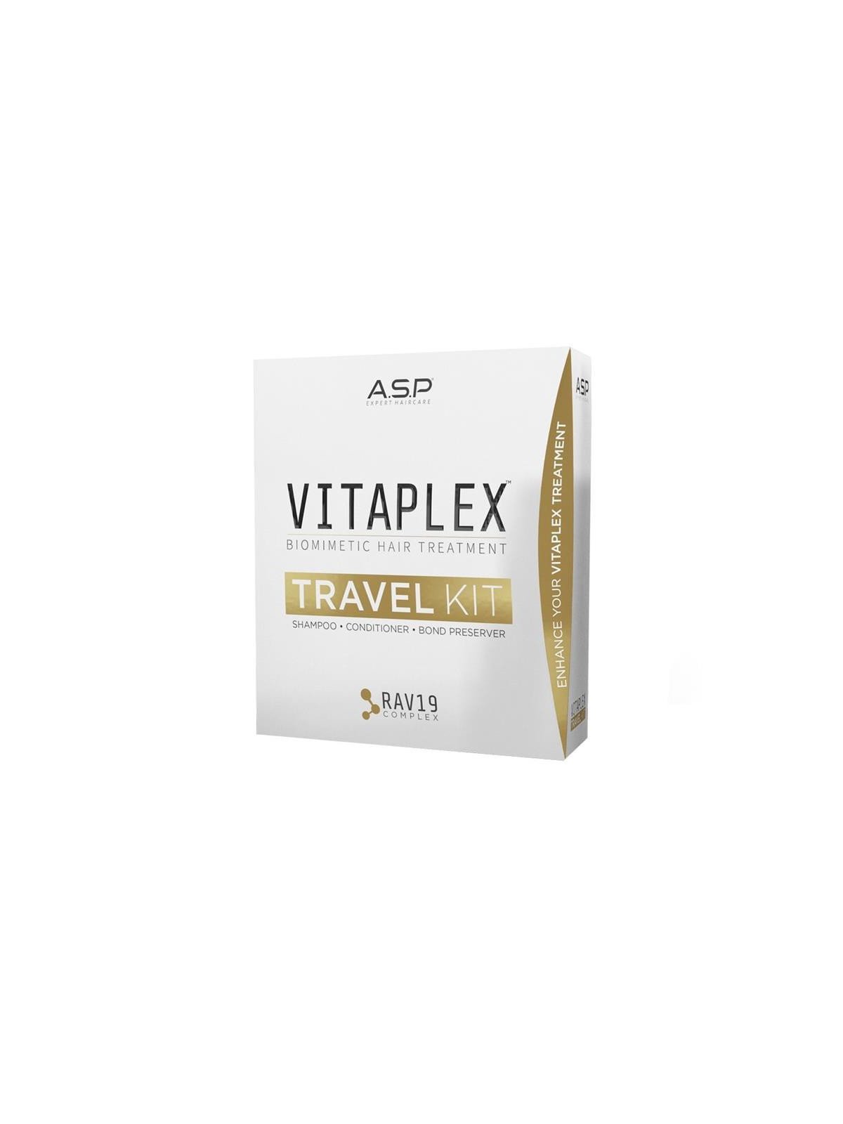 Ypač pažeistų ir nualintų plaukų atstatymo rinkinys Vitaplex Travel Kit 3x100ml
