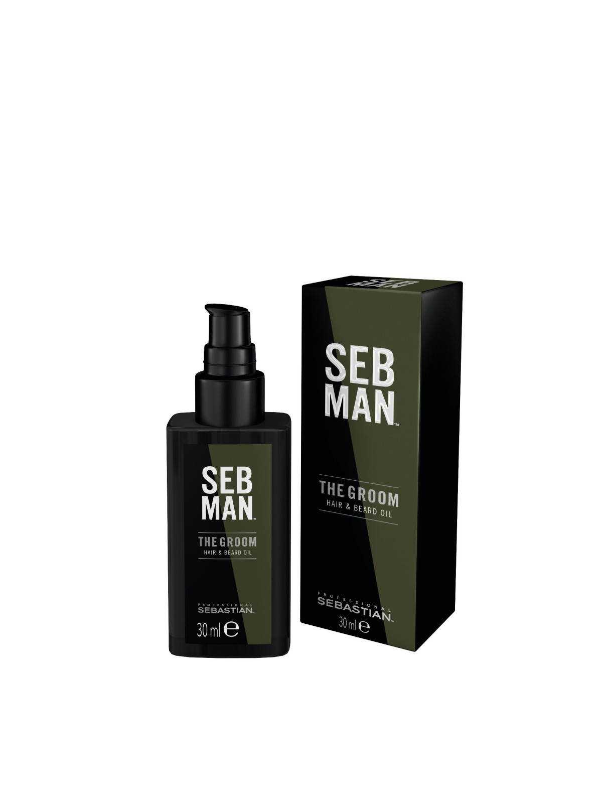 Plaukų ir bazdos aliejus Sebastian MAN The Groom Hair & Beard Oil 30 ml