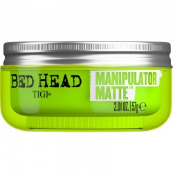 Stiprios fiksacijos matinis plaukų vaškas TIGI Bed Head Manipulator Matte Wax 57 g