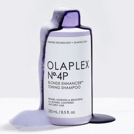 Plaukus tonuojantis šampūnas šviesintiems plaukams Olaplex No. 4P