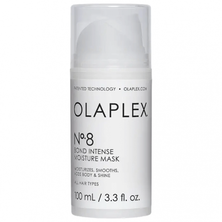 Intensyviai drėkinanti, atkuriamoji plaukų kaukė Olaplex No.8 Bond Intense Moisture Mask 100 ml