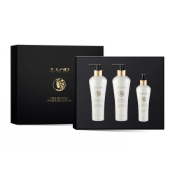 Šventinis rinkinys sausiems ir pažeistiems plaukams T-LAB Professional Coco Therapy Ritual