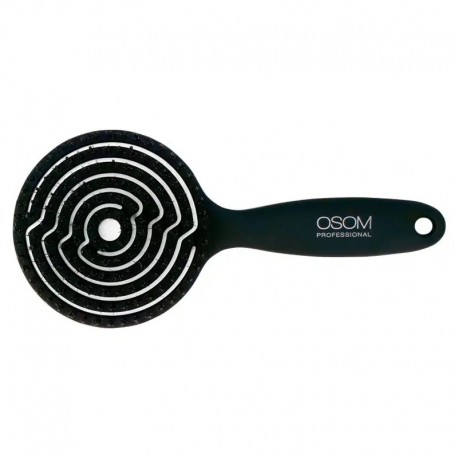 Šepetys plaukų džiovinimui OSOM Professional Lollipop Vent Brush Matte Black