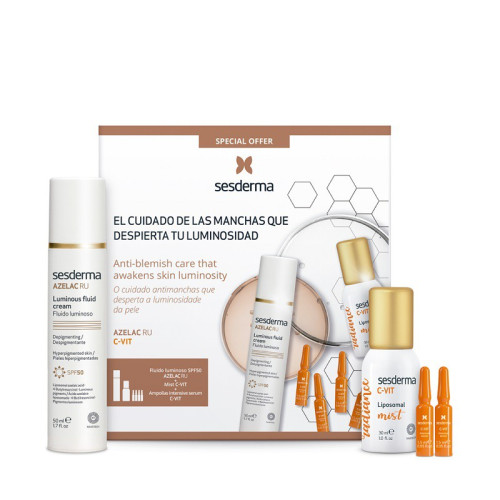 Odą šviesinantis dovanų rinkinys Sesderma Anti-blemish Care