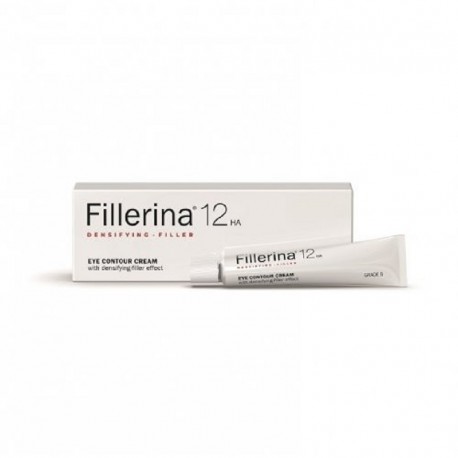 Paakių kontūro kremas 5 lygis Fillerina 12 HA Eye Contour Cream Grade 5 15 ml
