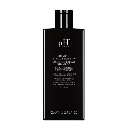 Plaukus glotninantis šampūnas pH Laboratories SMOOTH PERFECT Shampoo