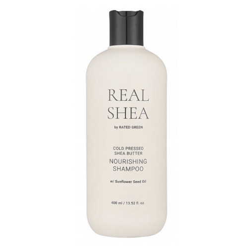 Maitinamasis šampūnas RATED GREEN Cold Pressed Shea Butter Nourishing Shampoo 400 ml