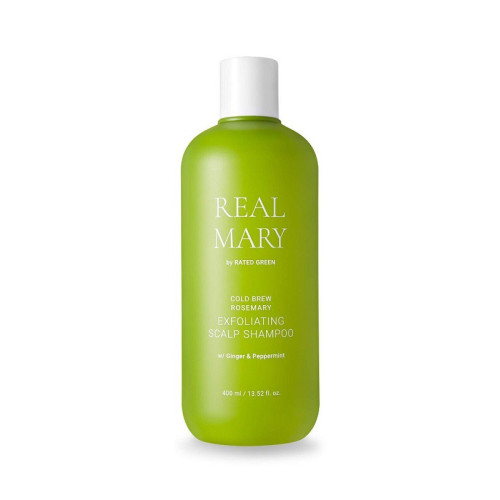 Galvos odą valantis šampūnas RATED GREEN Cold Brew Rosemary Exfoliating Scalp Shampoo 400 ml