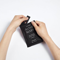 Atkuriamoji plaukų kaukė riebiems plaukams RATED GREEN Cold Brew Rosemary Balancing Scalp Pack w/ Charcoal 50 ml