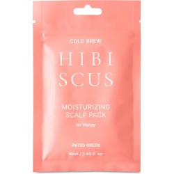 Drėkinanti plaukų kaukė RATED GREEN Cold Brew Hibiscus Moisturizing Scalp Pack w/ Honey 50 ml