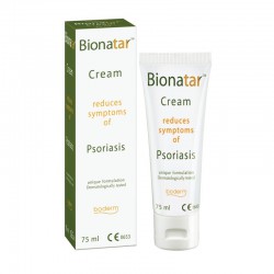 Kremas psoriazės ir seborėjinio dermatito požymiams mažinti Boderm BIONATAR 75 ml