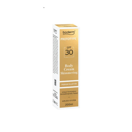 Žėrintis kūno kremas SPF30 Boderm PROTOTYPE 200 ml