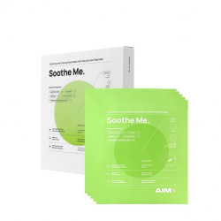 Greito poveikio raminanti lakštinė veido kaukė su peptidais AIMX Soothe Me 25 ml