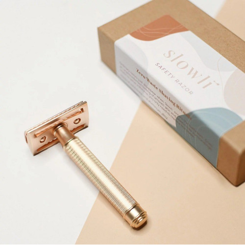 Daugkartinis skustuvas Slowli Gold