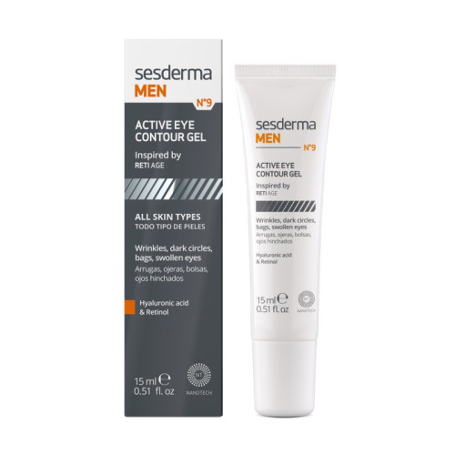 Gelis akių kontūrui vyrams Sesderma Men Active Eye Contour Gel 15 ml