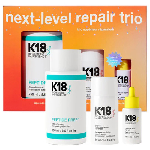 Rinkinys plaukams  K18 next-level repair trio