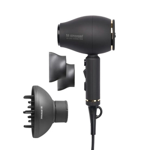 Plaukų džiovintuvas su dviguba jonų sistema HH Simonsen XS Dryer Limited Edition Black Orbit AW23