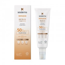 Apsauginis kremas nuo saulės veidui su SPF50 Sesderma Repaskin Dry Touch Sunscreen 50 ml