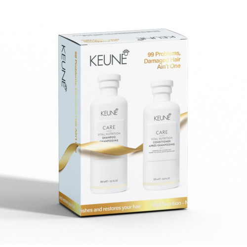 Vidutinio dydžio rinkinys Keune VITAL NUTRITION 300 ml + 250 ml