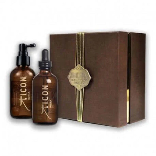 Plaukų aliejų rinkinys ICON INDIA DUO BOX