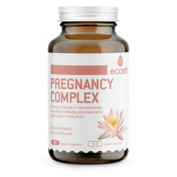 Maisto papildas nėštumui ir žindymui ECOSH Pregnancy complex 90 kaps.