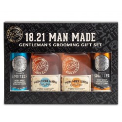 Plaukų ir kūno priežiūros priemonių rinkinys vyrams 18.21 Man Made BHB Gift Set Absolute Mahogany & Noble Oud