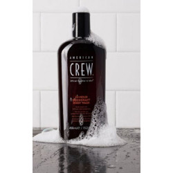 24 valandas gaivos pojūtį suteikiantis kūno prausiklis American Crew 24-Hour Deodorant Body Wash 450ml