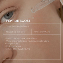 Peptidinis stangrinantis veido serumas Math Scientific Peptide Boost 50 ml