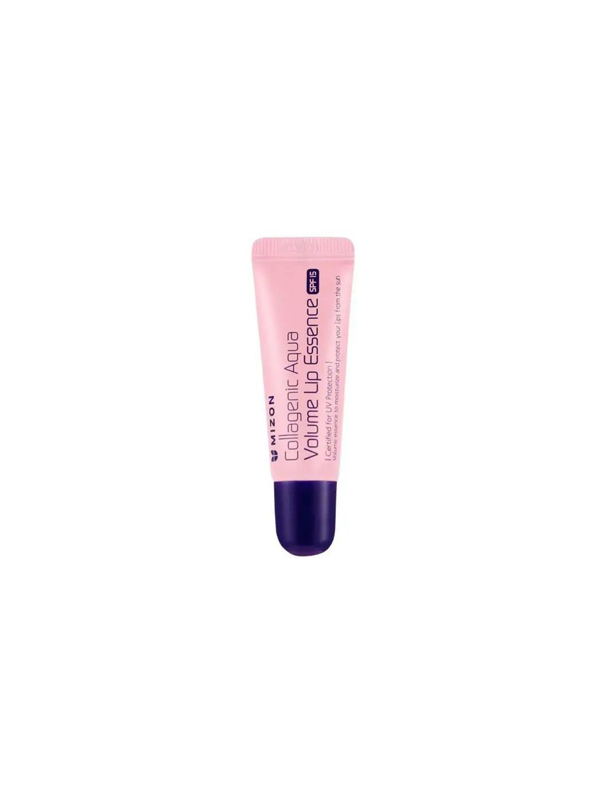 Putlinantis lūpas balzamas su kolagenu Mizon Collagenic Aqua Volume Lip Essence SPF 15 10 ml
