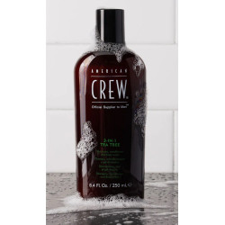 Šampūnas, kondicionierius ir dušo želė American Crew 3in1 Tea-Tree