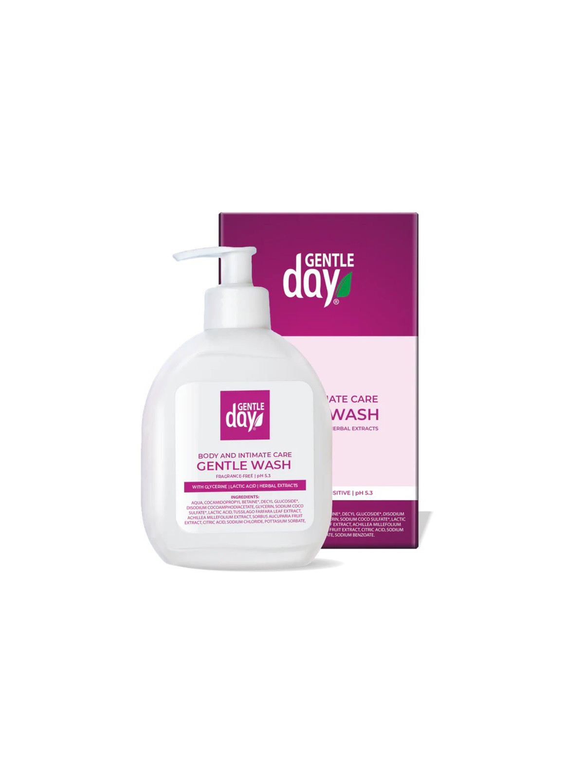 Švelnus intymios higienos prausiklis Gentle Day Gentle Intimate Wash 250 ml
