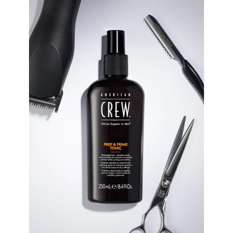 Paruošiamasis plaukų tonikas American Crew Prep & Prime Tonic 250 ml