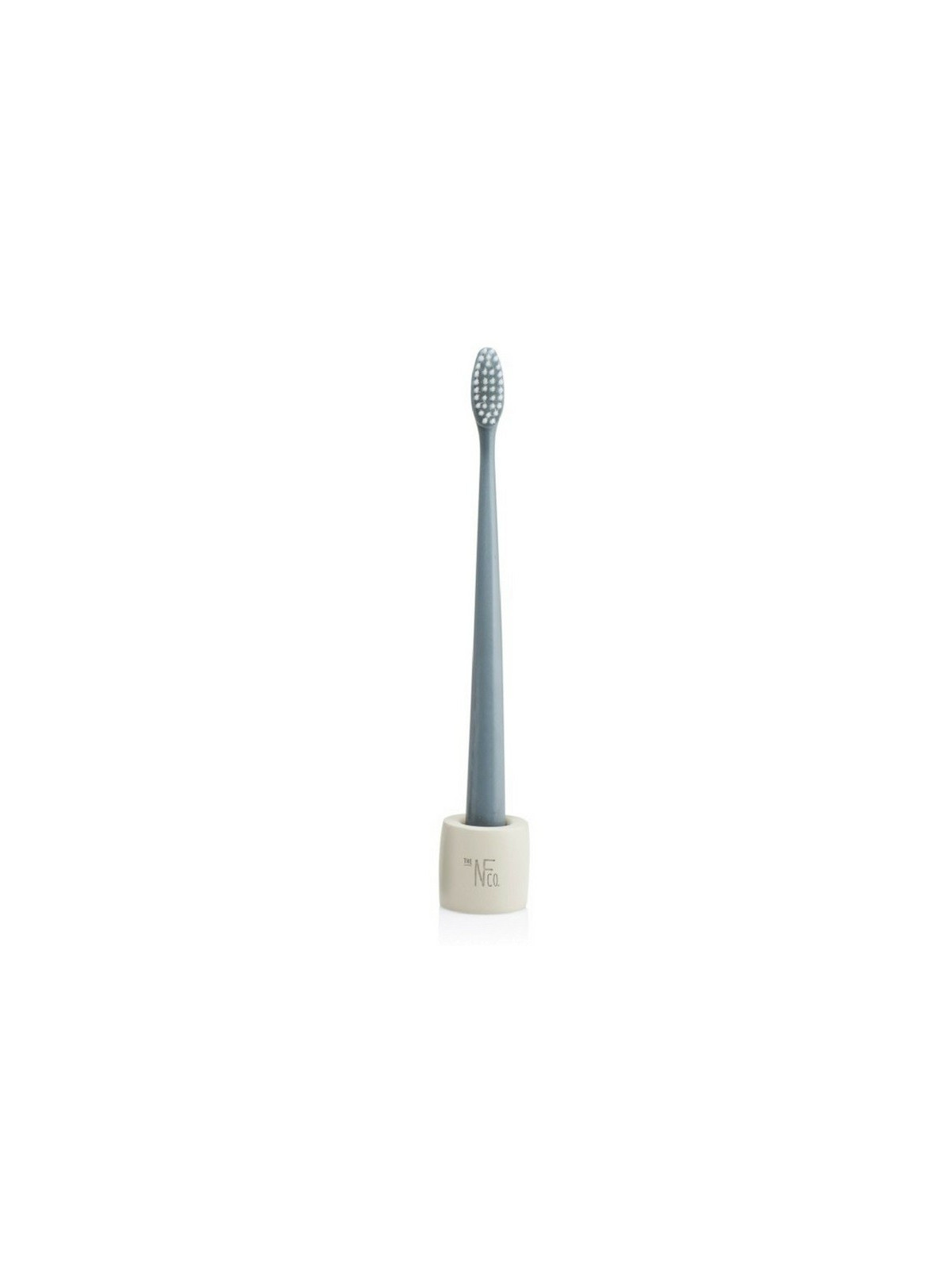 Dantų šepetėlis su stoveliu The Natural Family Co Biodegradable Toothbrush And Resin Stand