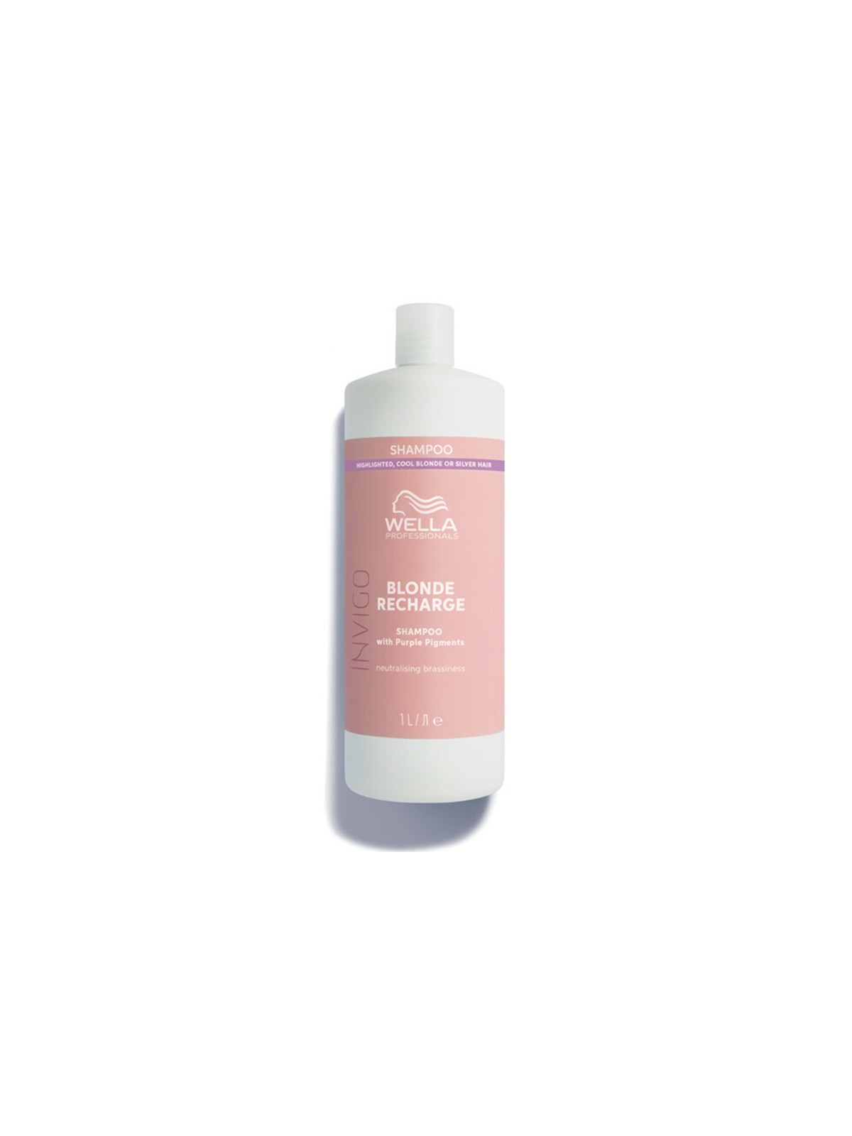 Geltoną atspalvį neutralizuojantis šampūnas Wella Cool Blonde Color Refreshing Shampoo