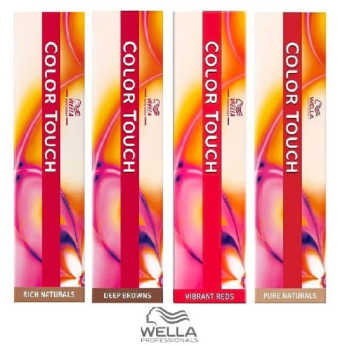 Pusiau permanentiniai plaukų dažai be amoniako Color Touch Demi-Permanent Hair Color 10-0 lightest blonde/natural/pure natural, 60ml